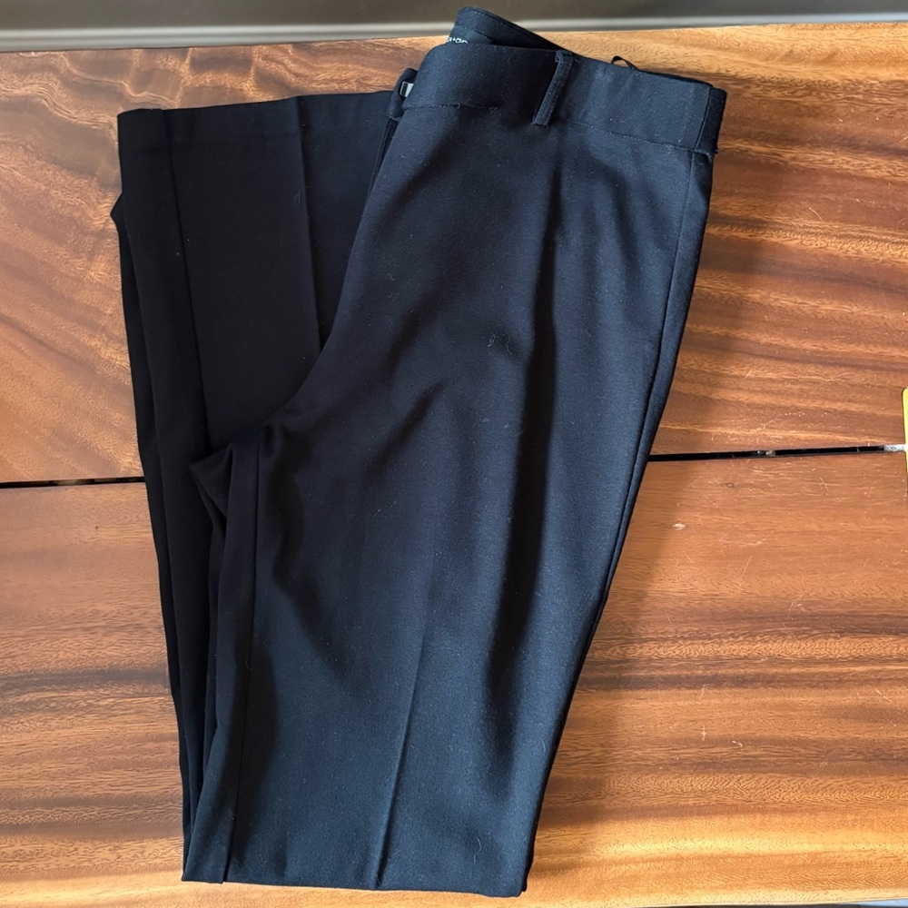 Dress Pants - Amanda & Chelsea Women's Straight Leg Dress Pants Black